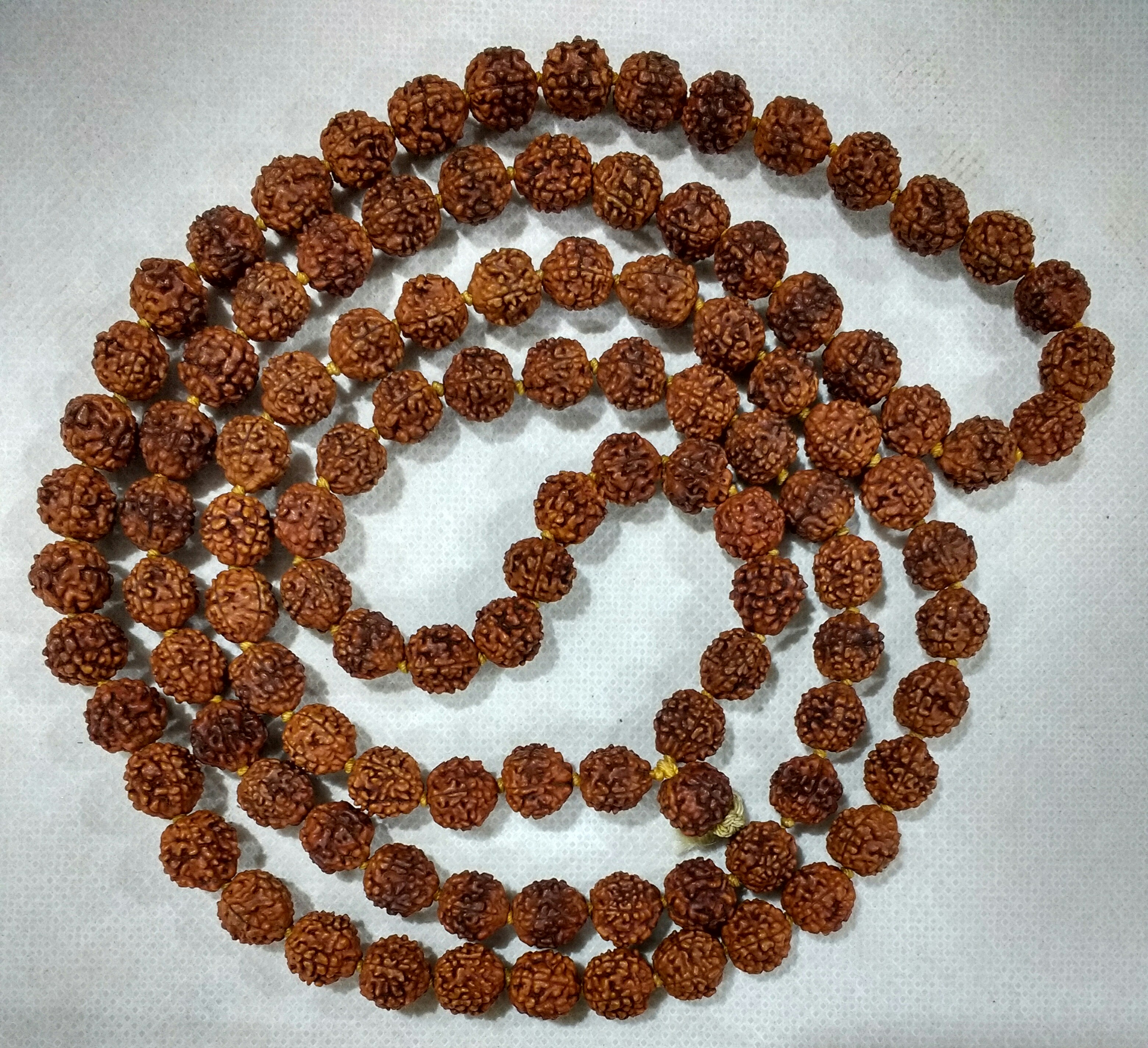 5 Mukhi Rudraksha Mala (108 beads)
